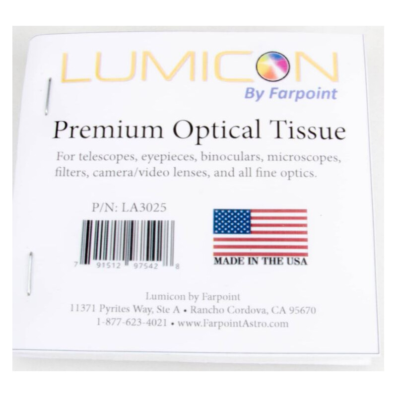 Lumicon Lens Cleaning Tissue