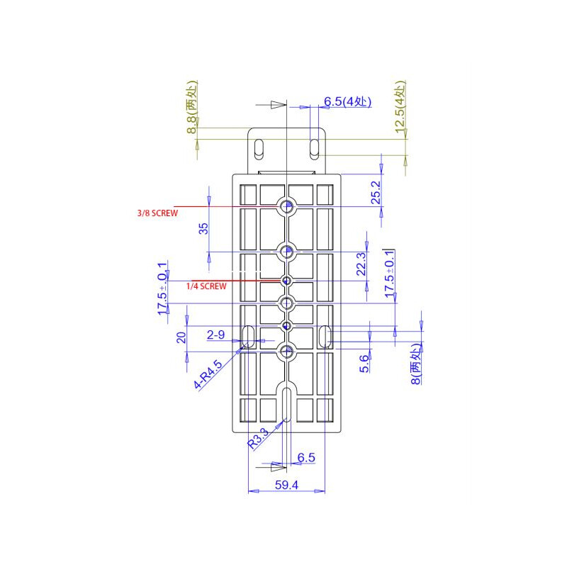 Jumelles APM SD 150mm FCD100 90° 2"