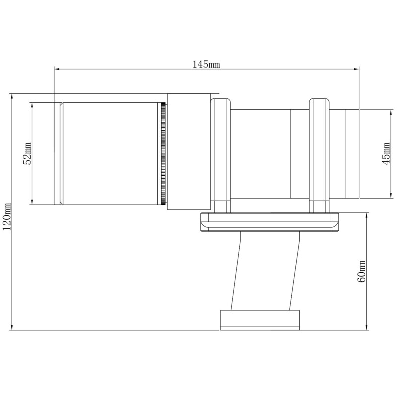 Omegon Lunette apochromatique Pro APO AP 40/180 OTA