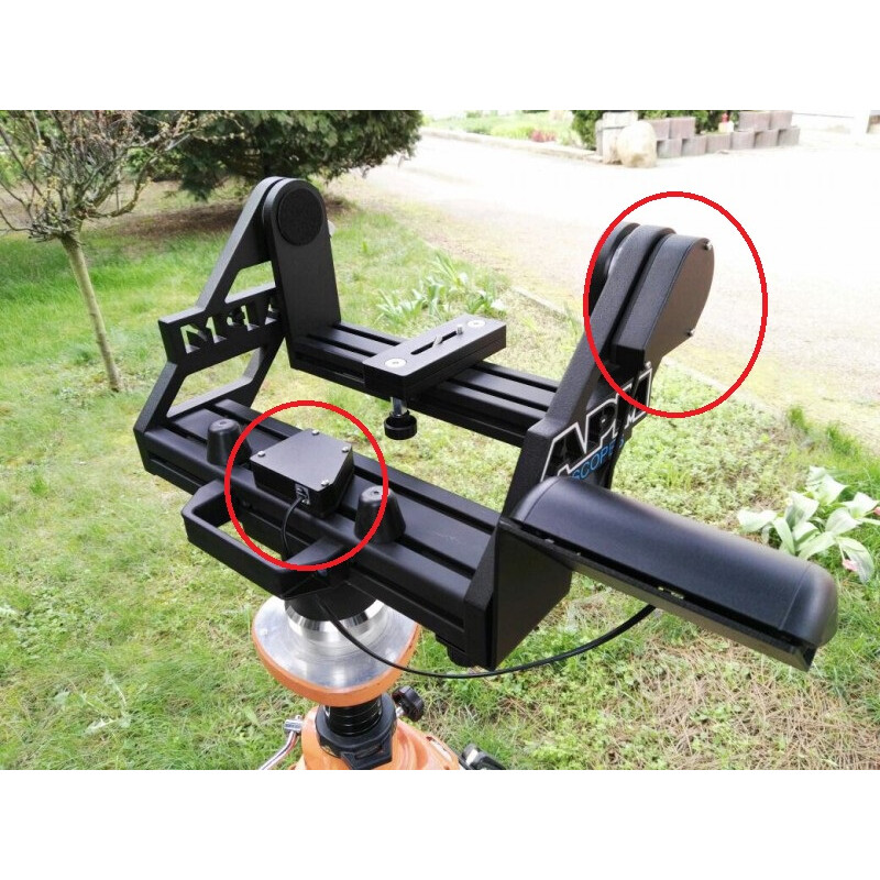 APM Monture à fourche pour grosses jumelles avec encodeur AMT