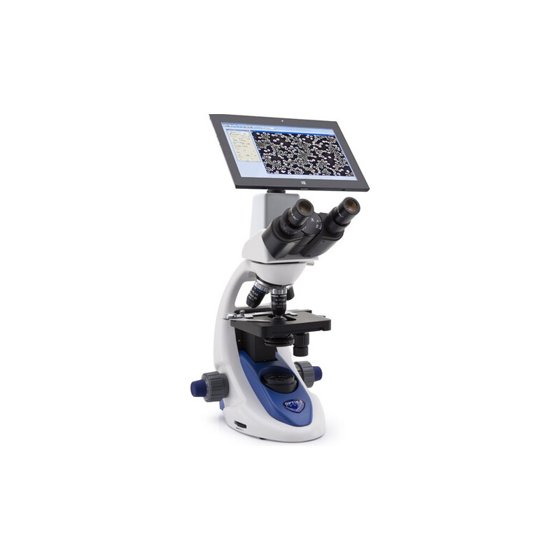 Microscope Optika B-190TBPL, cam 3.1MP, tablet, 10.1 inch, DIN, N-plan, 40-1000xO/W, X-LED