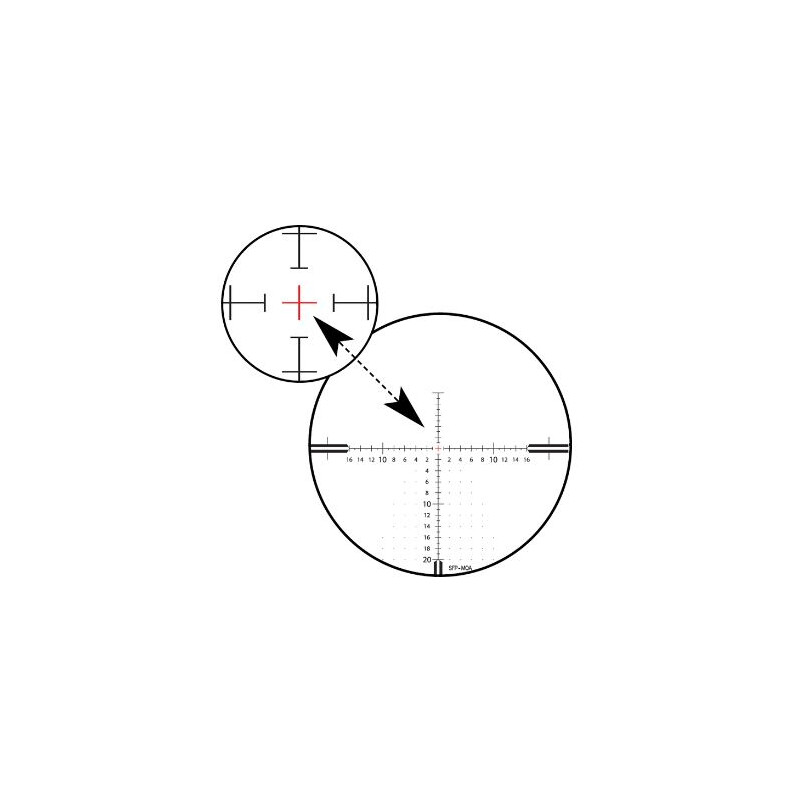 Lunette de tir ZEISS Conquest V4 6-24 x 50 (65) ZMOAi-T 20