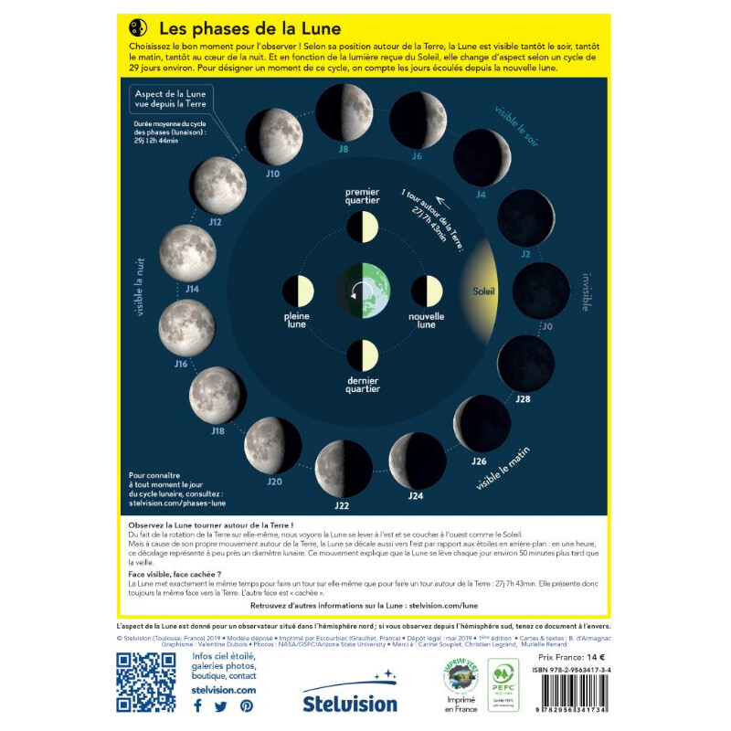 Atlas Stelvision Carte de la Lune
