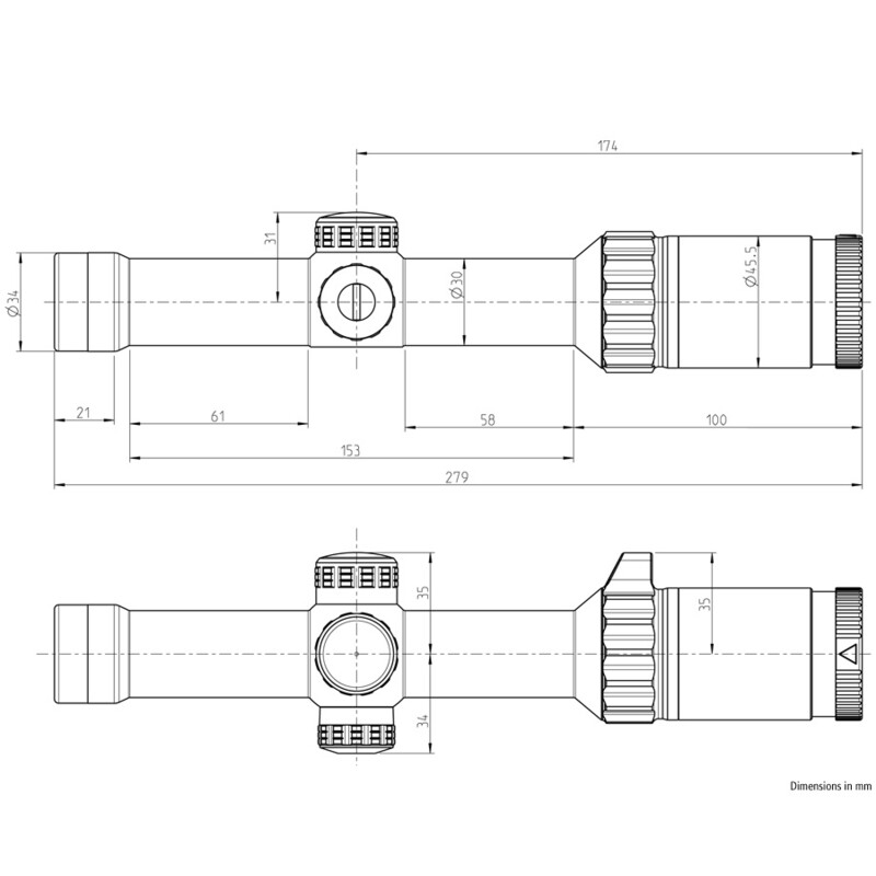 Lunette de tir Kahles K16i 1-6x24, SM1