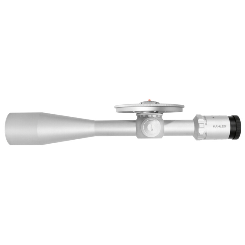 Lunette de tir Kahles K1050i FT 10-50x56 silver, MHR, ccw, droite