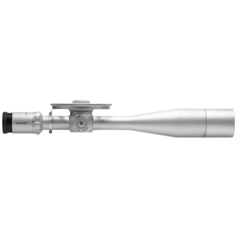 Lunette de tir Kahles K1050i FT 10-50x56 silver, MHR, ccw, droite