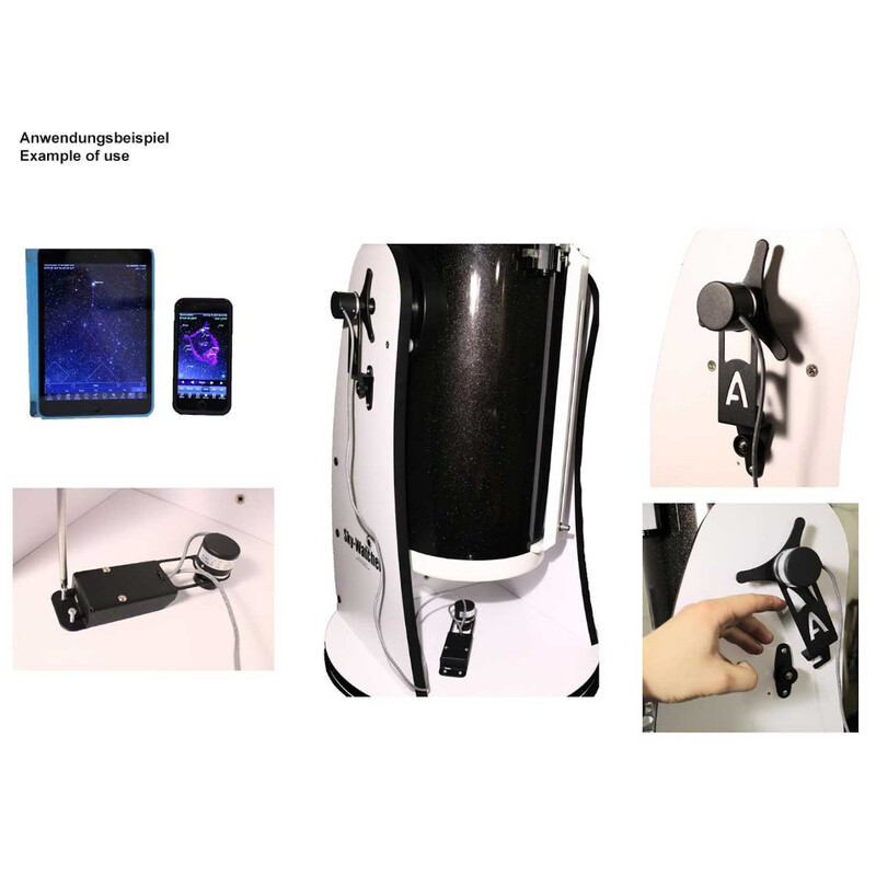 Asterion Kit PushTo pour les télescopes Dobson Omegon Pro et GSO Deluxe WiFi