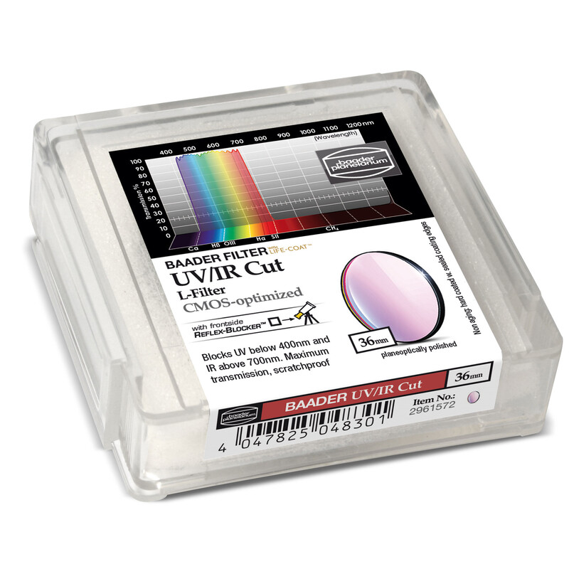 Filtre Baader UV/IR L CMOS 36mm