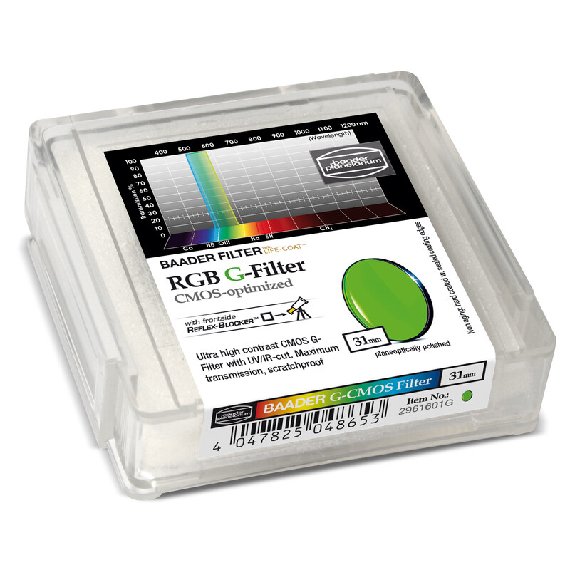 Filtre Baader RGB-G CMOS 31mm