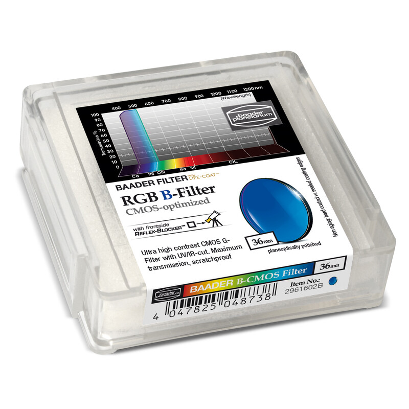 Filtre Baader RGB-B CMOS 36mm