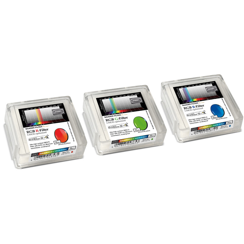 Filtre Baader RGB CMOS 31mm