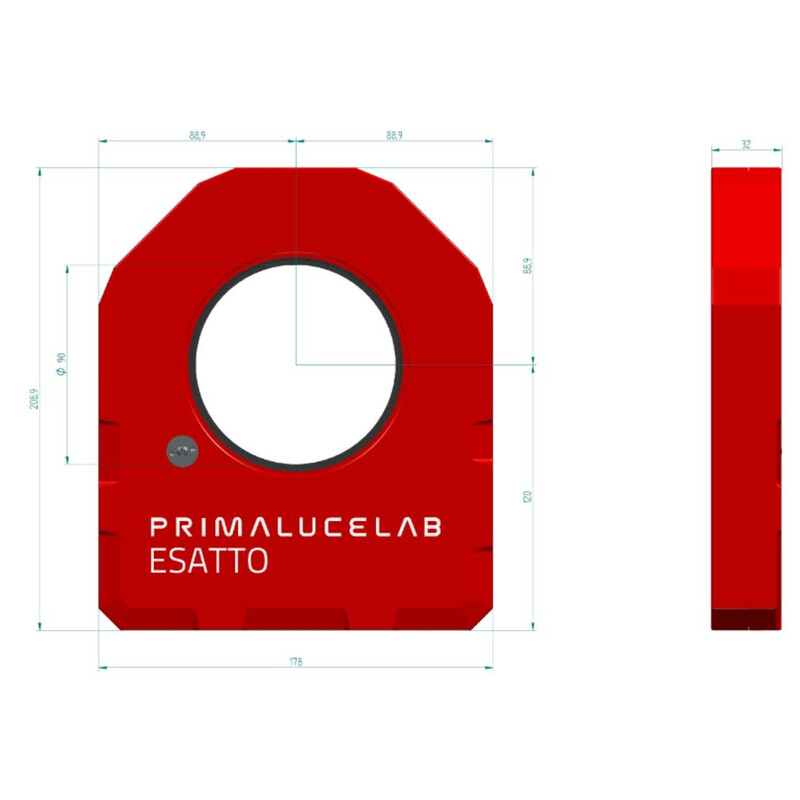 Porte-oculaire PrimaLuceLab ESATTO 3,5" LP