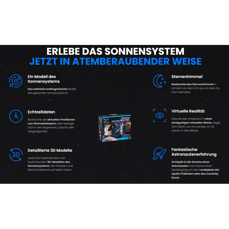 Logiciel solarsystemscope Führung durch das Weltall 5 in 1