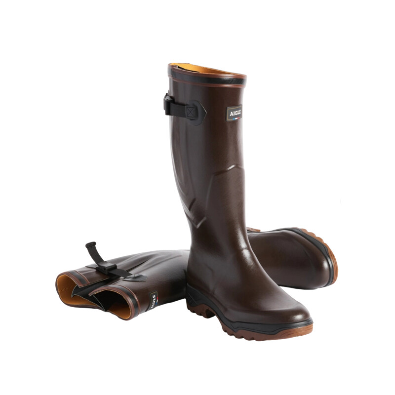 Aigle Bottes en caoutchouc PARCOURS 2 VARIO MARRON GR.39