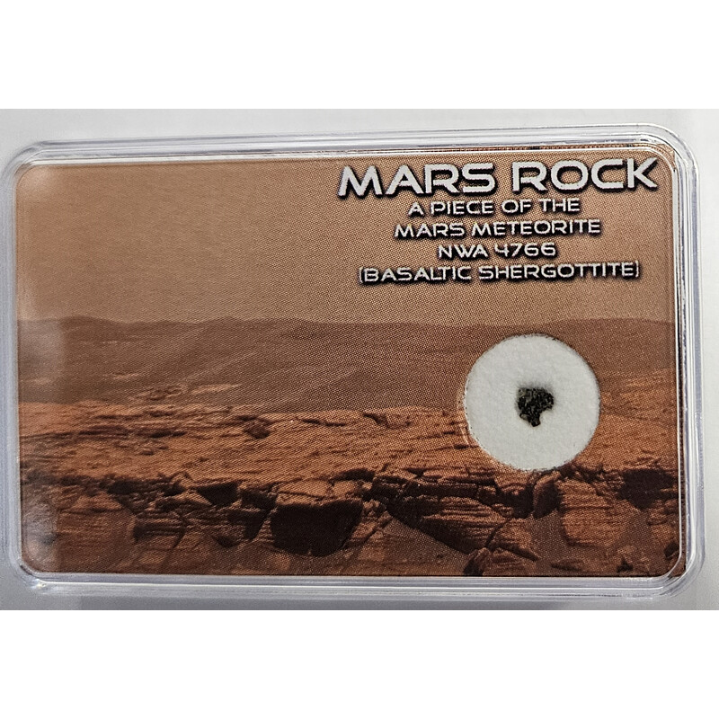 Météorites SR-Meteorites Véritable météorite martienne NWA 4766 0,007 - 0,014 gramme