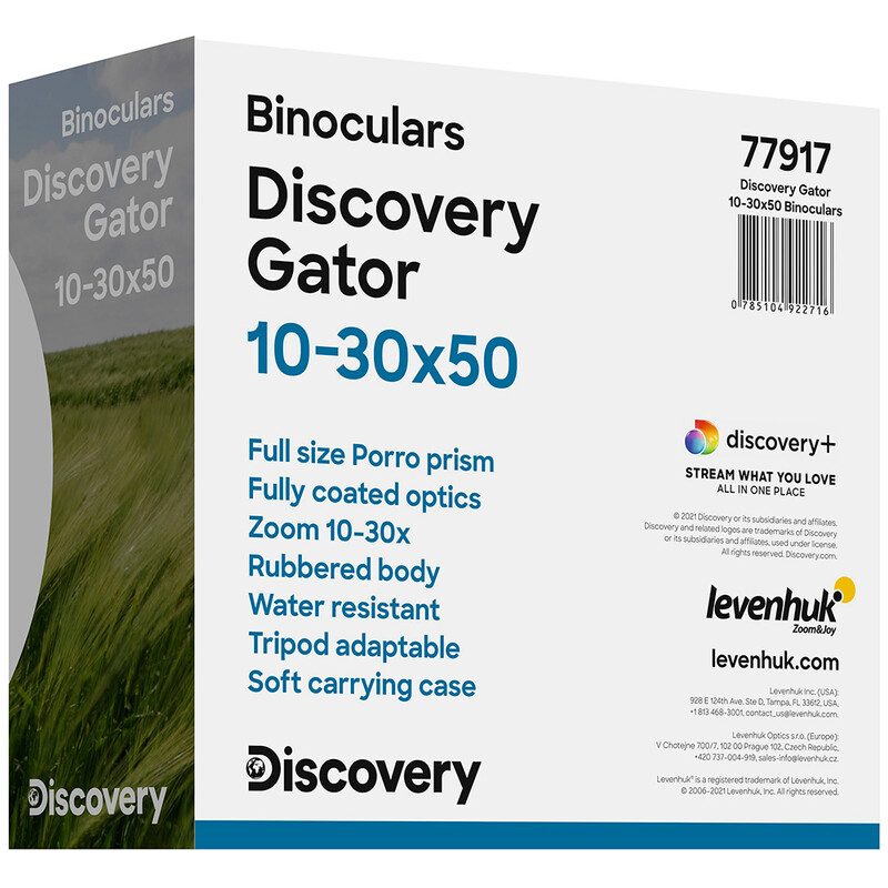 Jumelles zoom Discovery Gator 10-30x50
