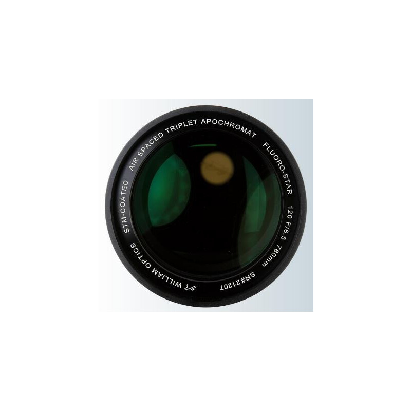 Lunette apochromatique William Optics AP Fluorostar 120/780 Space Gray OTA