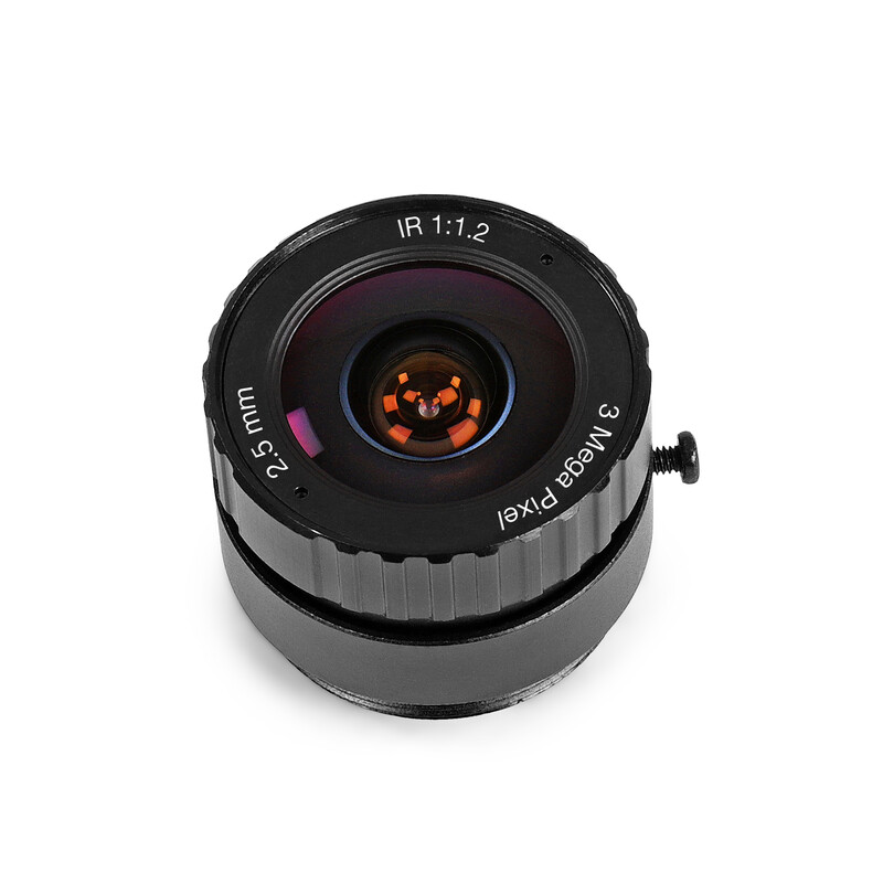 Omegon Objectif monture CS 2,5mm, f/1,2