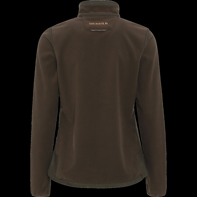 Härkila Kamko, veste polaire femme, marron/rouge, taille S