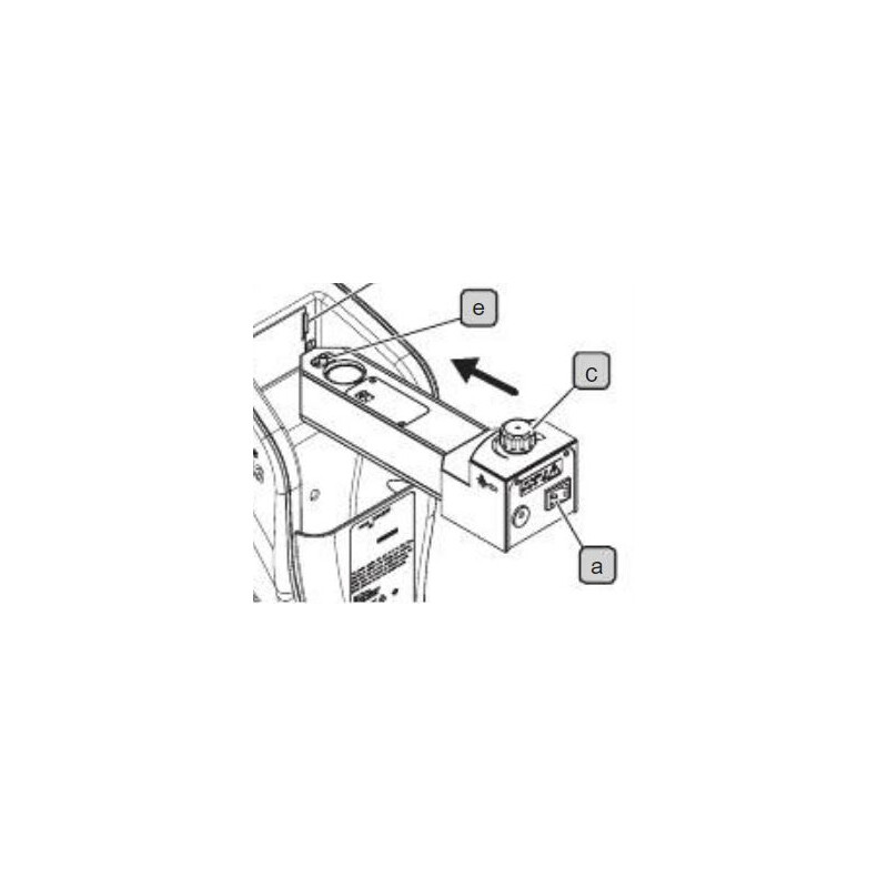 Evident Olympus Olympus Lumière incidente Condenseur de fluorescence CX43-RFAB