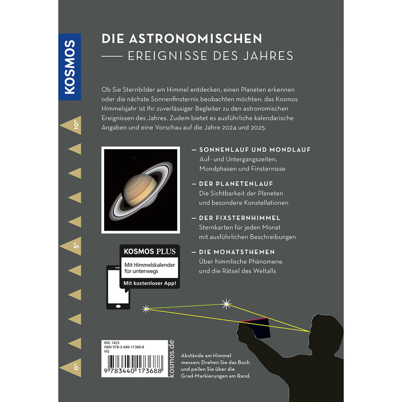 Almanach Kosmos Verlag Himmelsjahr 2023