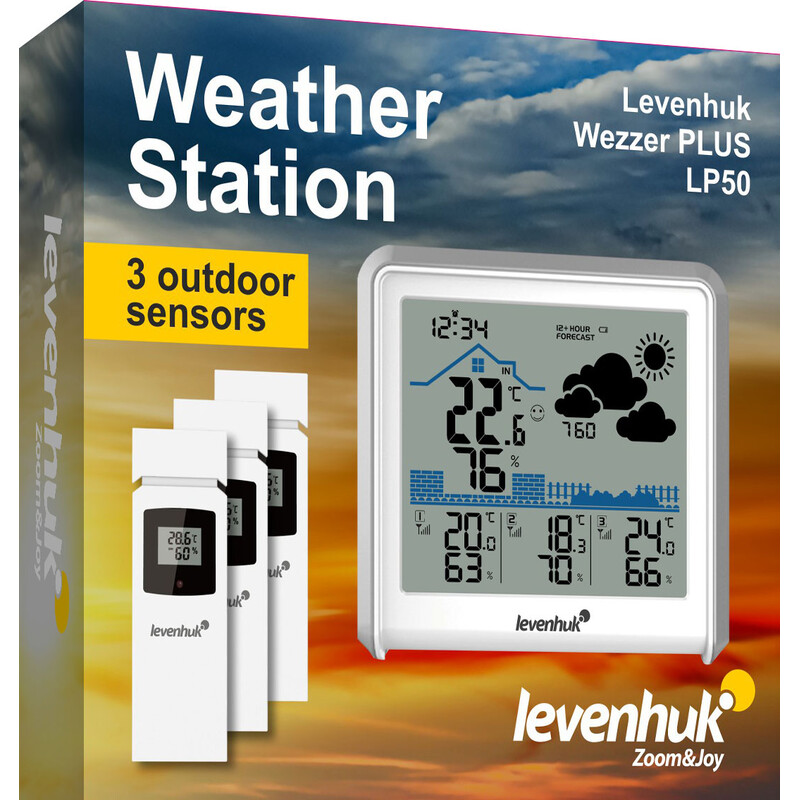 Station météo Levenhuk Wezzer PLUS LP50