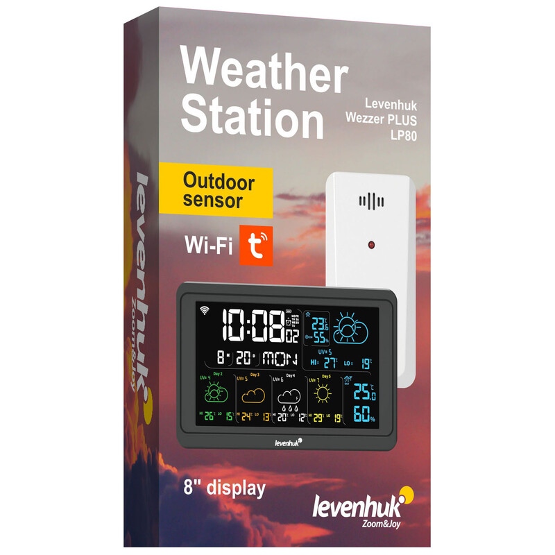 Station météo Levenhuk Wezzer PLUS LP80 Wi-Fi