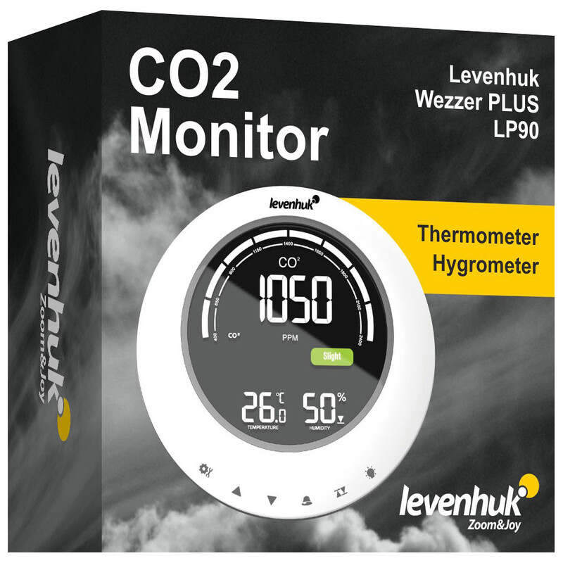 Levenhuk Moniteur de CO2 Wezzer PLUS LP90