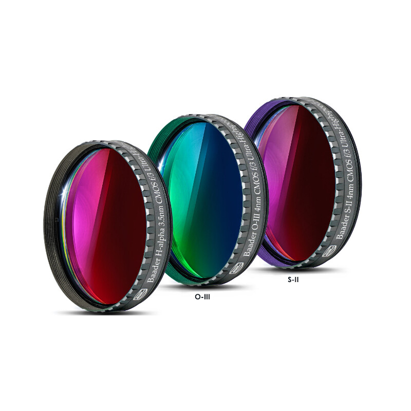 Filtre Baader H-alpha/OIII/SII CMOS f/3 Ultra-Highspeed 2"