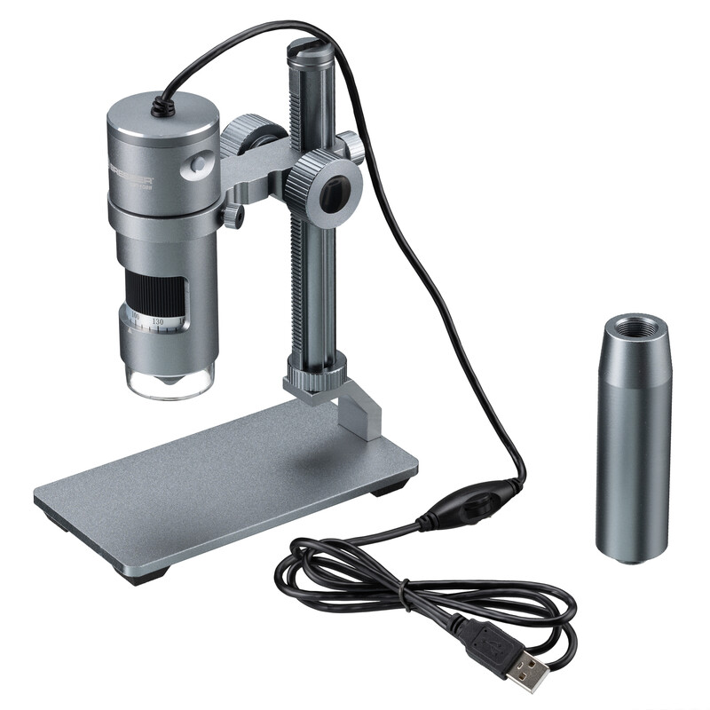 Microscope Bresser USB Digitalmikroskop DST-1028, screen, 10x-280x, AL LED 5.1MP