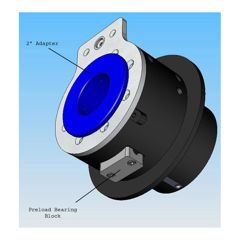 Porte-oculaire PlaneWave Hedrick 3,5" CDK 14/17/20/24