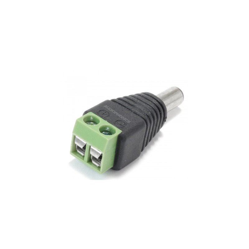 Adapter Pierro Astro Adaptateur femelle 5,5/2,1 mm Bouchon sur bornes à vis