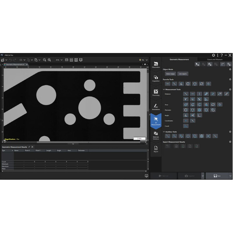 Logiciel Evident Olympus PRECiV Pro version 2.2, licence principale PV-PRO-2.2