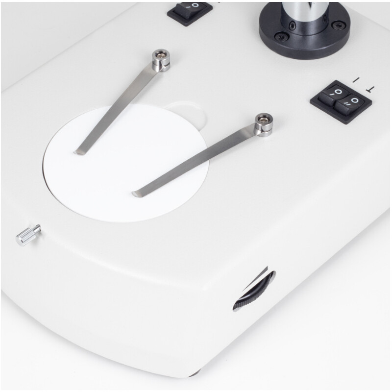 Microscope stéréoscopique Motic SFC-11C-N2LED, bino, 20/40x, AL/DL, LED