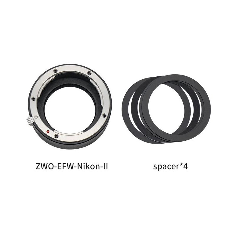 Adaptateurs pour objectifs photographiques Nikon / EFW 36mm & EFW 1,25"