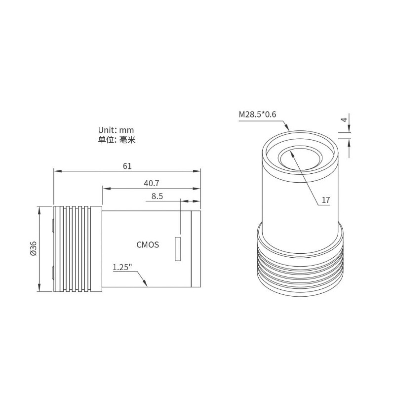 Caméra ZWO ASI 220 MM Mini Mono