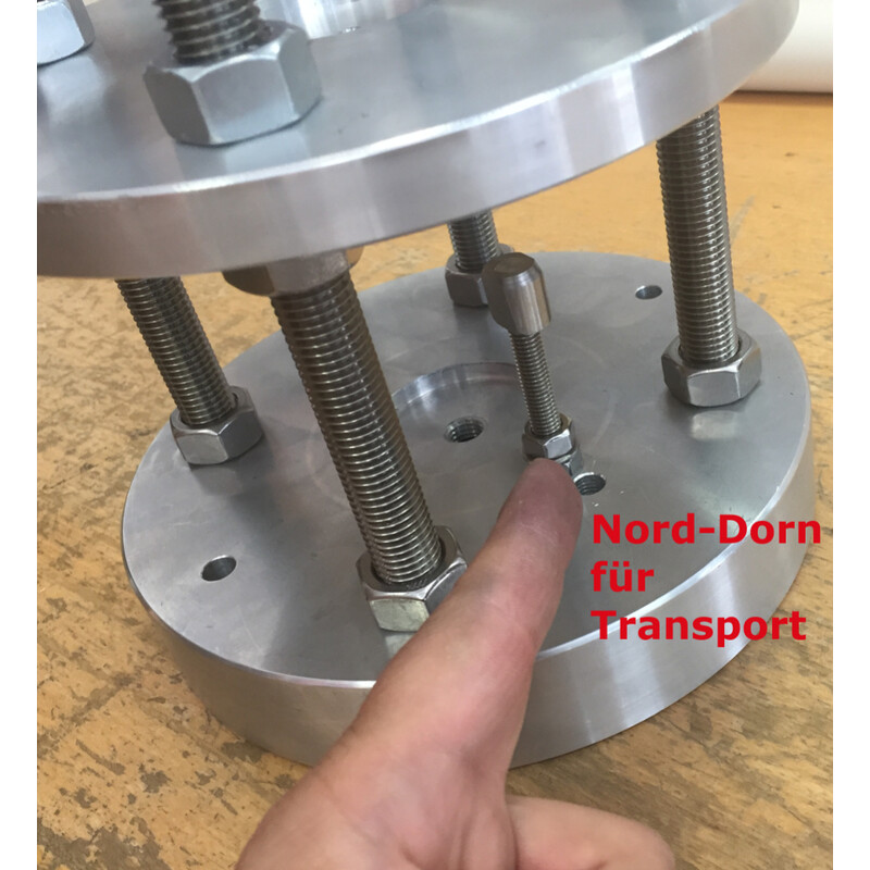 Lacerta Adaptateurs pour colonnes en béton pour EQ-6, NEQ-6, NEQ-6 R & EQ-8