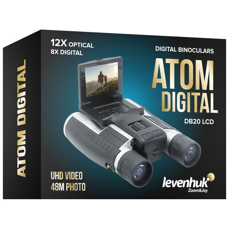 Jumelles Levenhuk 12x32 Atom Digital DB20 LCD