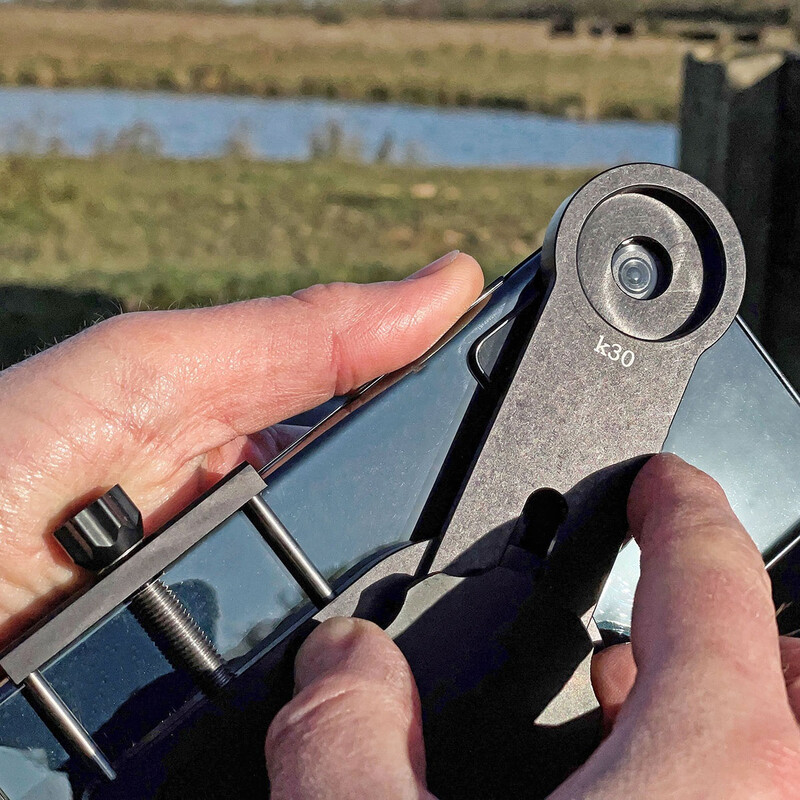 Adaptateur smartphone SMARTOSCOPE Vario II avec TSN-AR-ZH pour ZEISS Victory Harpia