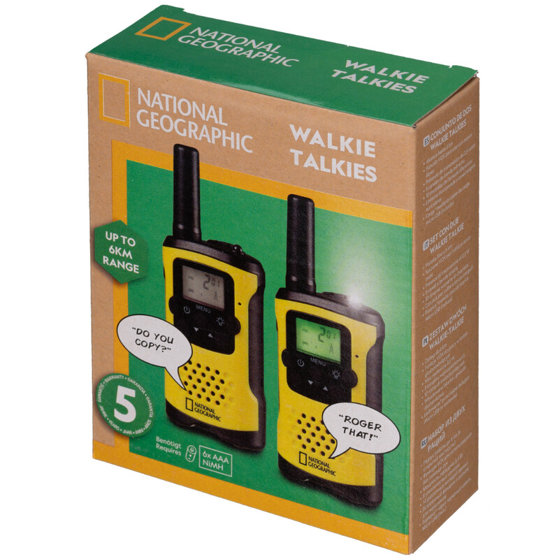 National Geographic Talkie-walkie 6 km