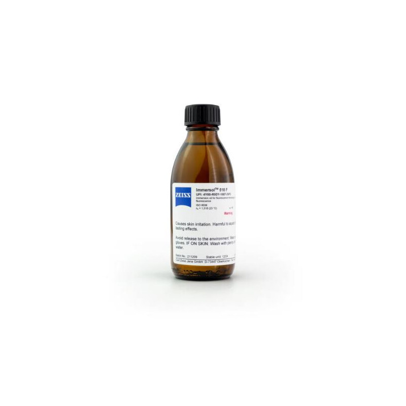ZEISS Immersionsöl Immersol 518 F fluoreszenzfrei, Flasche 100 ml