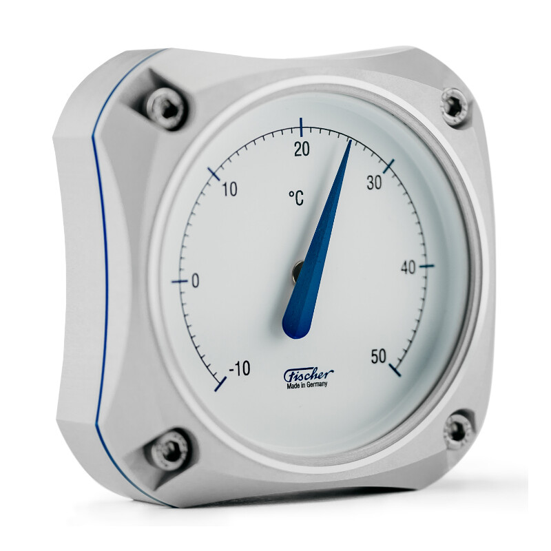 Station météo Fischer Thermomètre Cockpit Silver Edition