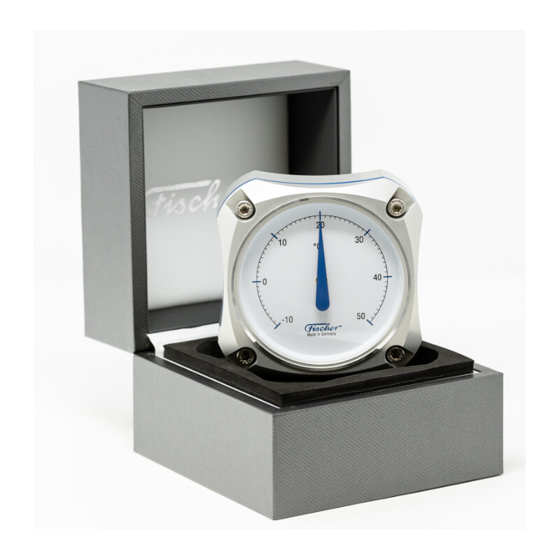 Station météo Fischer Thermomètre Cockpit Silver Edition