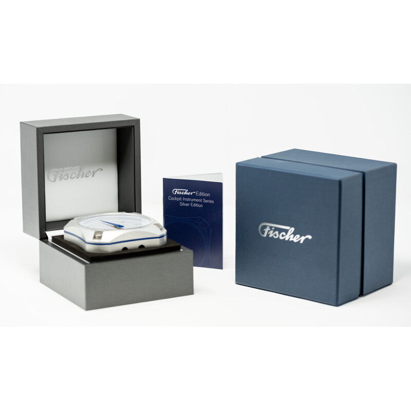 Fischer Horloge Cockpit Silver Edition