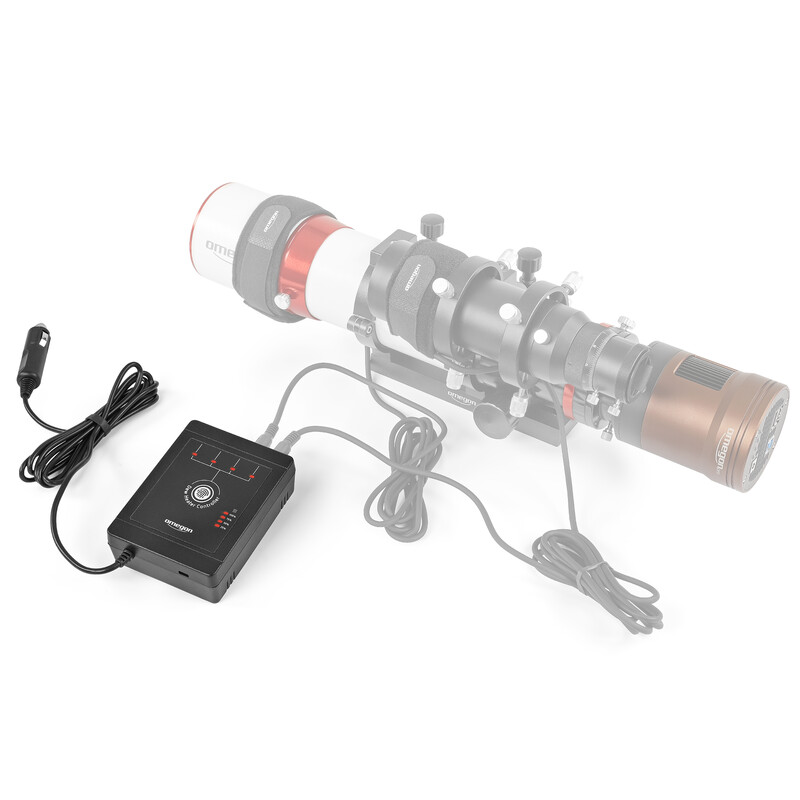 Contrôleurs et câbles Omegon W&W à 4 canaux pour chauffe-rosée