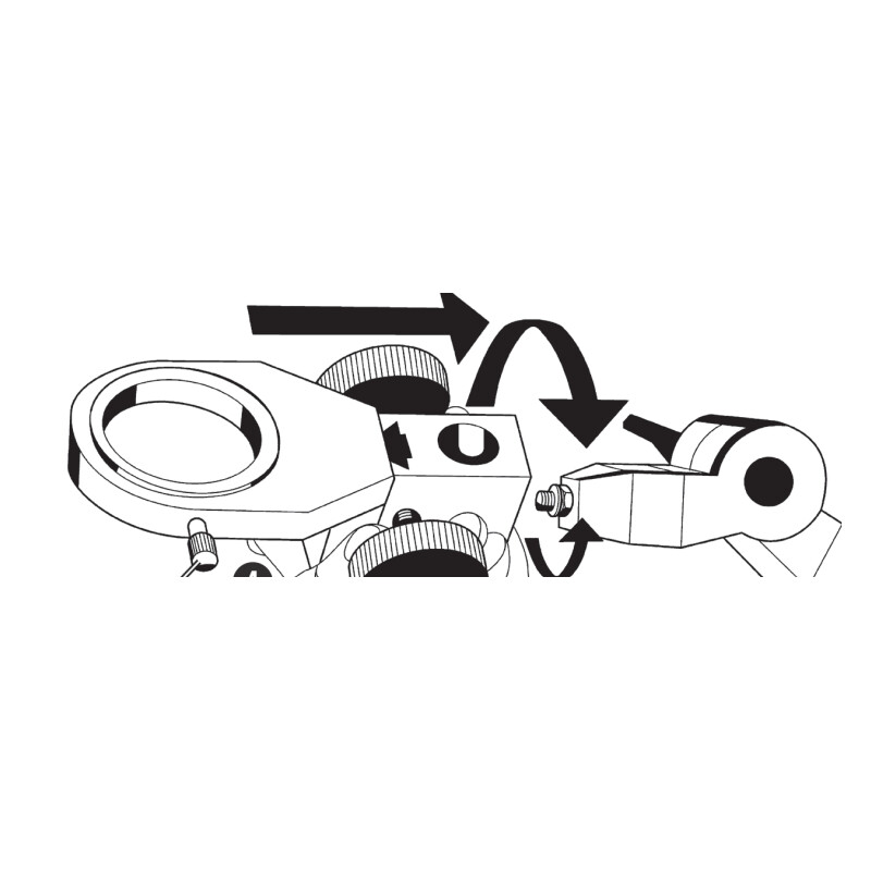 Eschenbach Support de tête pour statifs industriels (332631)