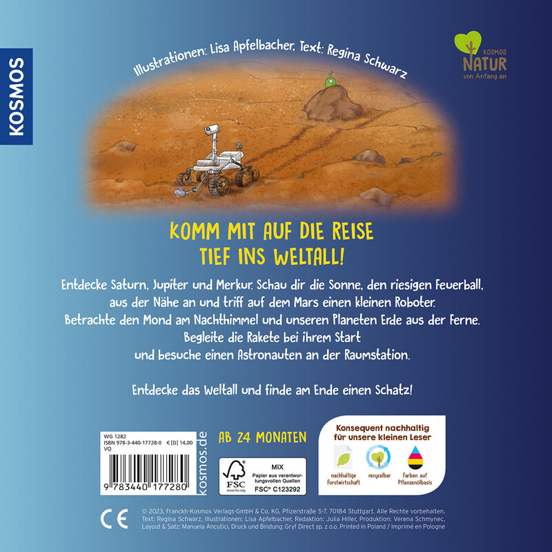 Kosmos Verlag Regardez au plus profond de l'univers