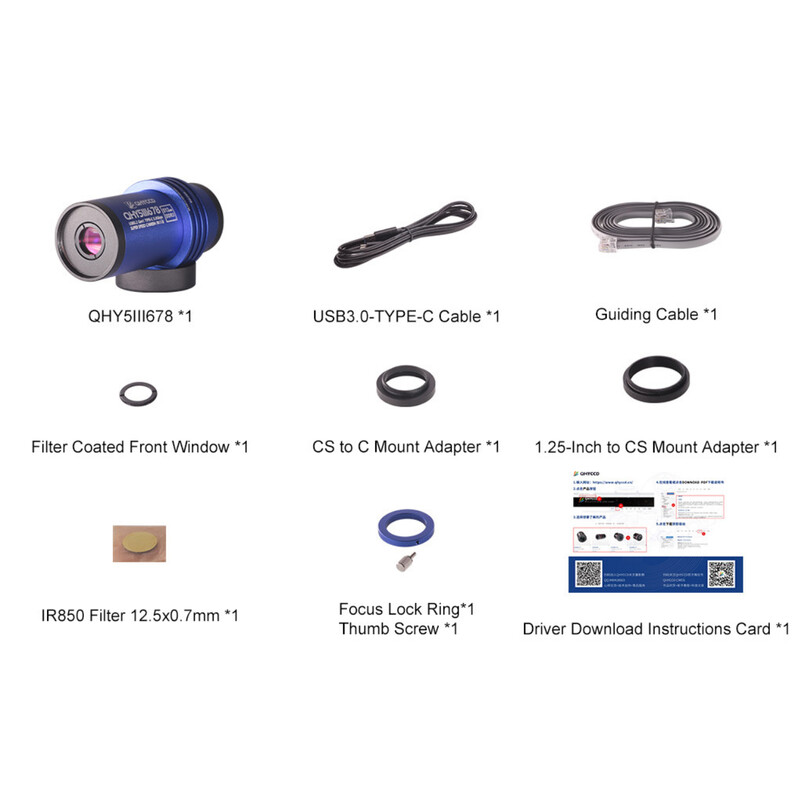 Caméra QHY Kamera 5III 678C Color