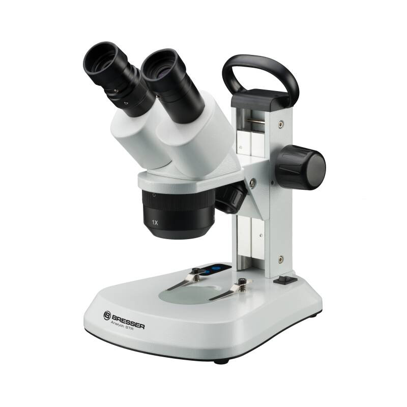 Microscope stéréoscopique Bresser Analyth STR 10x-40x bino; Greenough; 50mm; 10x/20; 10-40x; LED