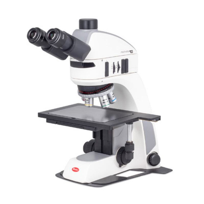 Microscope Motic Panthera TEC MAT BF-T trino; infinity, plan, 50x-500x, 10x/22mm; Al/Dl, LED, 3W